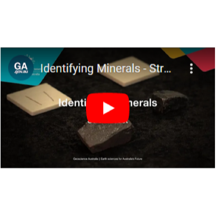 Identifying Minerals - Streak Test