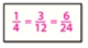 Equivalent fractions and the use of the number line