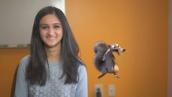 Hour of Code: Saloni teaches If/Else statements with Scrat the Squirrel from Ice Age