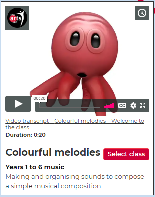 Colourful melodies
