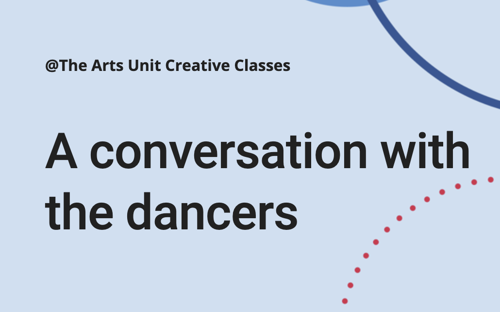 A conversation with the dancers