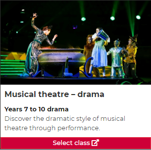 Musical theatre – drama