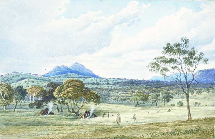 'Panorama of Challicum, No. VI', c1850
