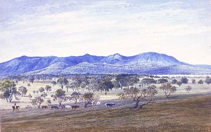 'Panorama of Challicum, No. VII', c1850