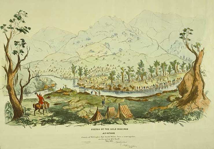 Ophir gold diggings in 1851 - asset 3