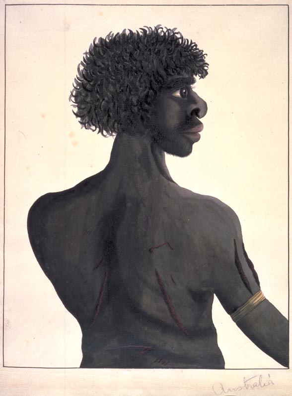 Portrait of an Indigenous Australian man, c1790