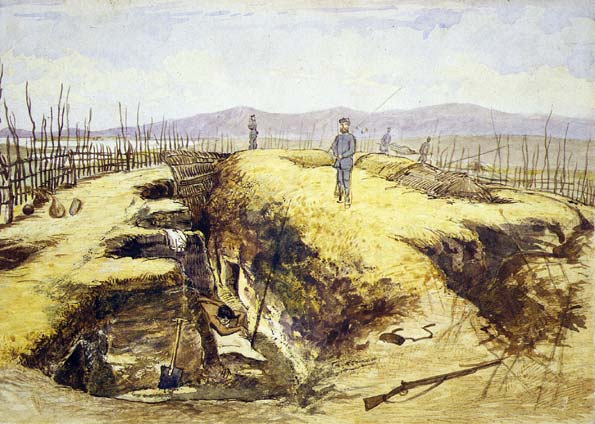 'Breach at Gate Pä, April 30, 1864'